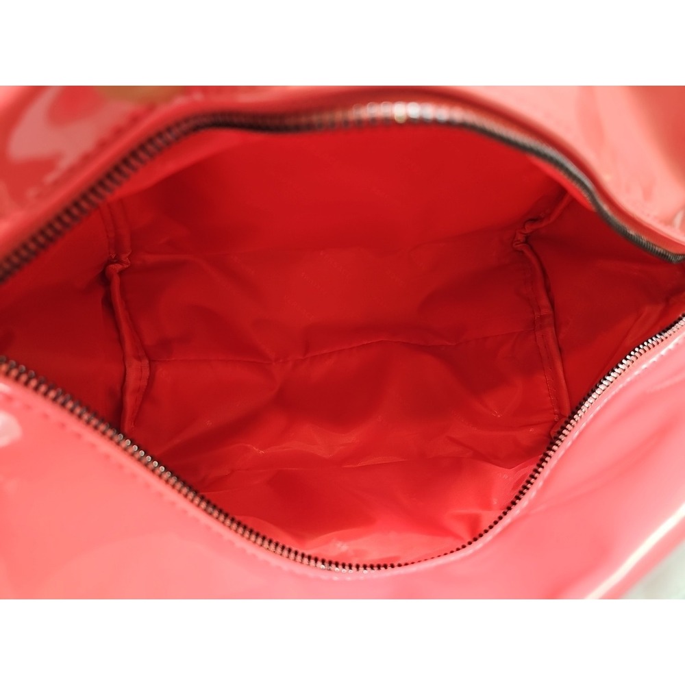 VERSACE Perfumes Pink Patent Vanity Case Pouch Bag Case Cosmetic Makeup 13x6in View 6
